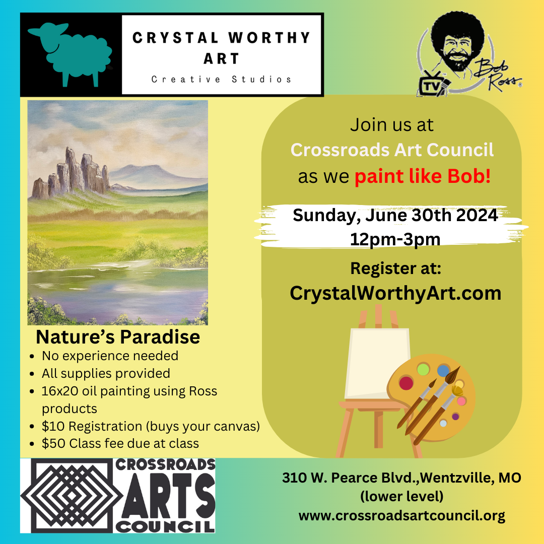 Read more about the article “Paint Like Bob” Art Class