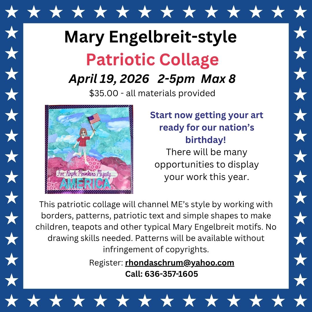 Mary Engelbreit Collage Class April 2026