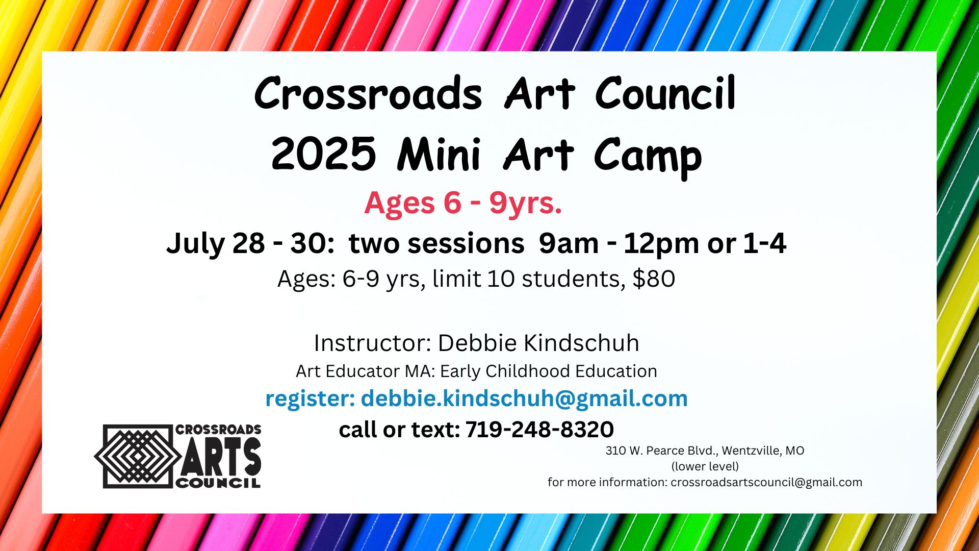 Mini Sumer Art Camp 2025
